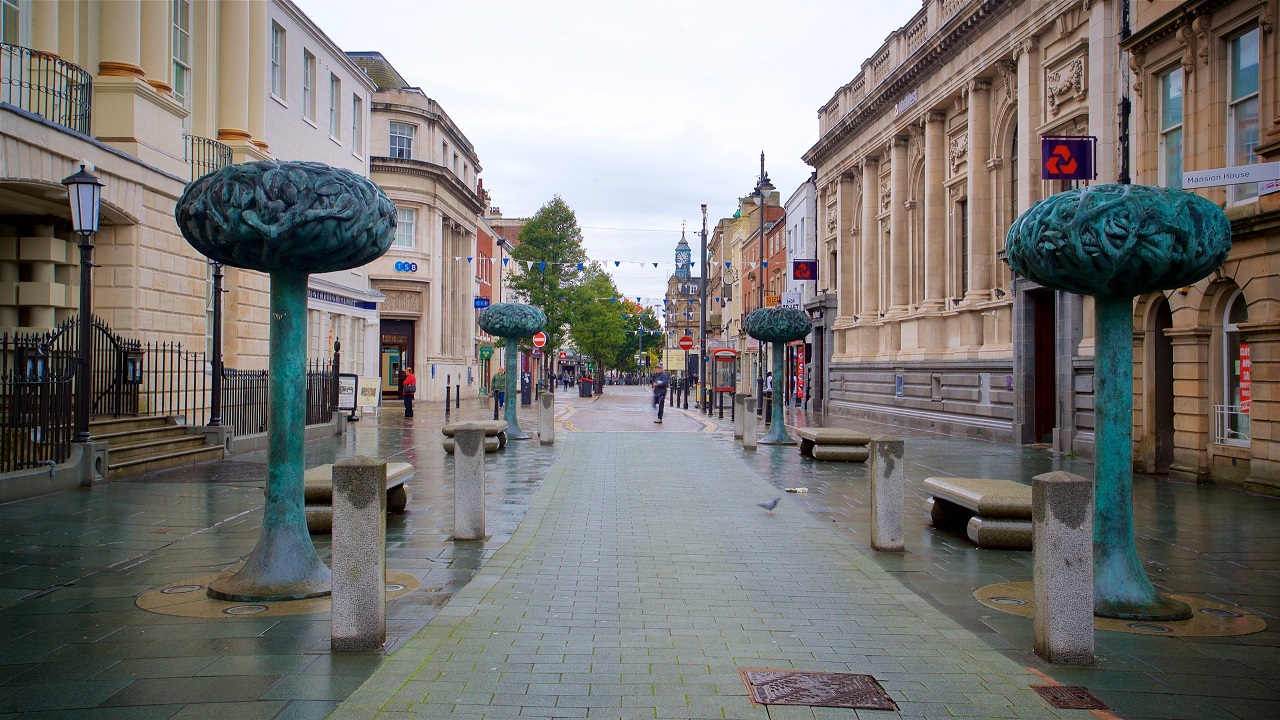 Doncaster White Phone box